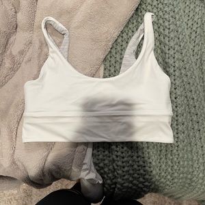 White lululemon Align Reversible Bra Size 10